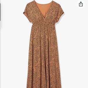 Amazon Essentials Maxi Dress Animal Print XL